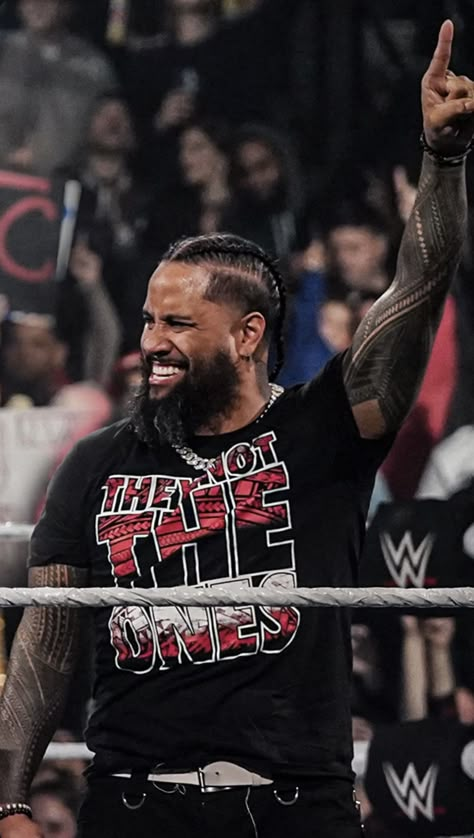 Jimmy Uso And Naomi, The Usos Wwe, Bloodline Wwe, Usos Wwe, Famous Wrestlers, Wwe Belts, Trinity Fatu, Jimmy Uso, God Is My Strength