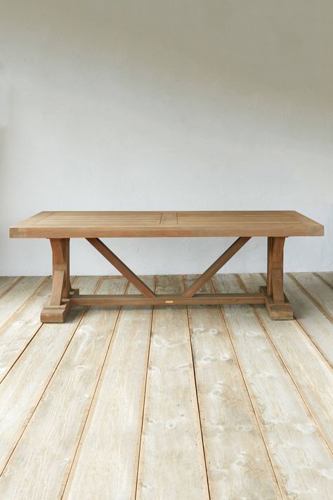 Shop the Protected Teak Trestle Dining Table, 8' and more Anthropologie at Anthropologie today. Read customer reviews, discover product details and more. Elle Saab, Teak Adirondack Chairs, Trestle Legs, Sunset Drive, Dining Banquette, Trestle Dining Table, Teak Bench, Outdoor Living Furniture, Crabapple Tree