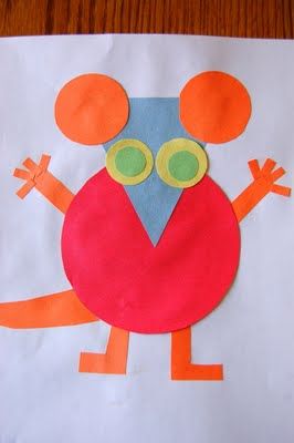 : "Mouse Shapes" Mouse Shapes, Shape Matching Game, Shapes Kindergarten, Mouse Paint, Teaching Shapes, Mouse Crafts, Shapes Preschool, Shapes Activities, Class Room