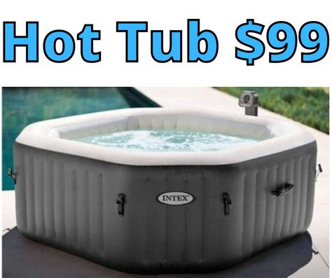 Walmart Clearance on this Hot Tub Iris Young from our Walmart Clearance Group found this Portable Hot Tub Spa.  Intex 120 Bubble Jets 4-Person Octagonal Inflatable Portable Hot Tub Spa for ONLY $99, In-Store at her Walmart.  Normally $399! YMMV ♥Thank you for sharing Iris!♥ SKU#47715413 CHECK YOUR WALMART STORE   The post Portable Hot Tub – Walmart Clearance appeared first on Glitchndealz. Inflatable Hot Tub, Portable Hot Tub Surround, 4 Person Hot Tub, Intex Hot Tub, Inflatable Hot Tub Accessories, How To Insulate An Inflatable Hot Tub, Best Inflatable Hot Tub, Hot Tub Time Machine, Inflatable Spas