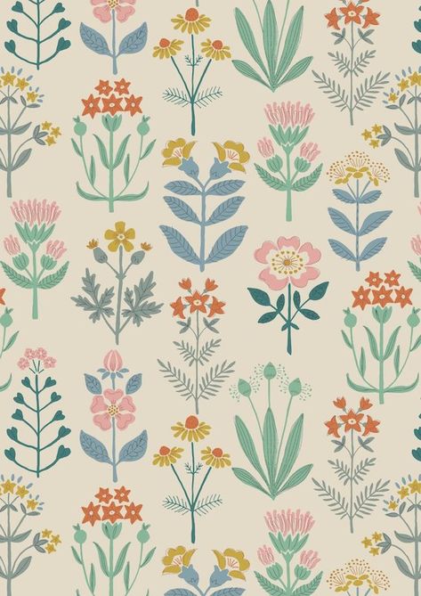 Scandinavian Floral Pattern, Victorian Tile, Scandinavian Designs, Pattern Design Inspiration, Colors Shades, For Wallpaper, Pattern Play, Collage Wall, Pretty Patterns