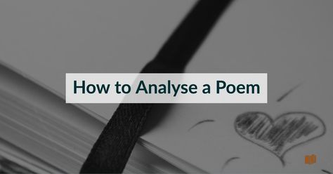 The beauty of poetry is that it's open to interpretation. However, if you're new to poetry, knowing what areas to study can be confusing. Here's some advice on how to analyse a poem to get you started. Analysing Poetry, How To Read More, Love Is My Religion, Things To Keep In Mind, Singles Events, Personal Questions, Become Better, Creative Life Quotes, Boss Life