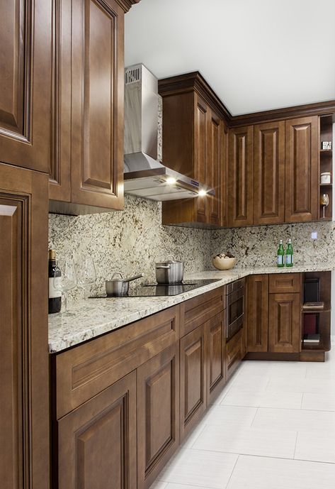 Frameless Kitchen Cabinets, Solid Wood Kitchen Cabinets, Kitchen Cabinet Kings, Frameless Cabinets, Online Kitchen Cabinets, Solid Wood Kitchens, Kabinet Dapur, Oak Kitchen Cabinets, Brad Nails