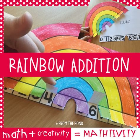 Make Ten, Rainbow Activities, Number Bond, Math Activities For Kids, From The Pond, Making Ten, Math Crafts, Number Activities, Primary Maths