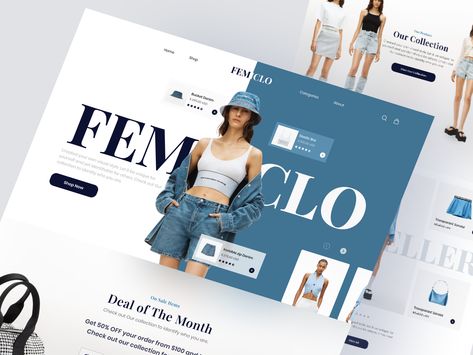 Fashion Landing Page, Jeans Website, Website Slider, Fashion Web Design, Fashion Website Design, Slider Design, Fashion Poster Design, Fashion Banner, Ecommerce Web Design