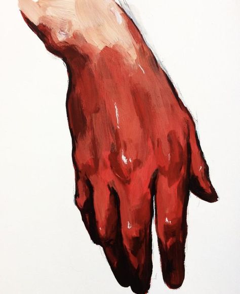 Elly Smallwood, Hand Studies, Blood Art, Arte Sketchbook, Six Feet Under, Red Paint, Art Reference Photos, Art Reference Poses, Art Sketchbook