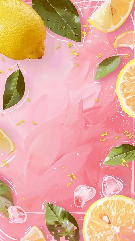 Virtual Aesthetic, Fruit Background, Beautiful Summer Wallpaper, Fruit Wallpaper, Paper Patterns, Artist Aesthetic, Cute Easy Drawings, Summer Wallpaper, Pretty Wallpapers Backgrounds