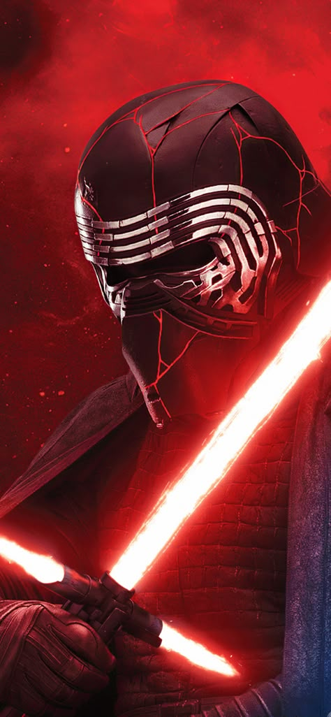 Kylo Ren Wallpaper, Star Wars Wallpaper Iphone, Iphone Wallpaper Stars, Ren Star Wars, Akali League Of Legends, Star Wars Background, Star Wars Sith, The Rise Of Skywalker, Star Wars Kylo Ren