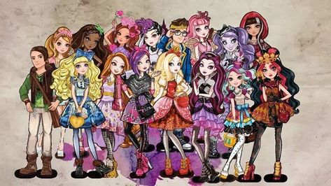 All Ever After High Characters, Ever After High Personajes, Ever After High Characters, Everafter High, Raven Queen, Animal Education, Celebration Quotes, Ever After High, High Art