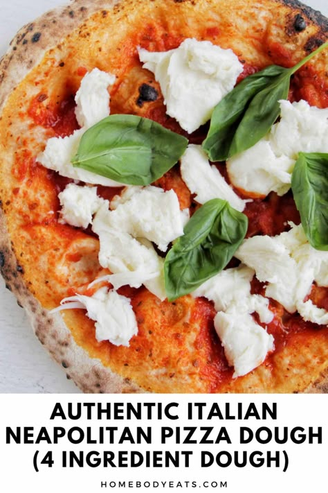 Italian Pizza Sauce, Best Pizza Crust, Neapolitan Pizza Dough Recipe, Homemade Italian Pizza, Neapolitan Pizza Dough, Quick Pizza Dough, Italian Pizza Dough Recipe, Italian Pizza Recipes, Authentic Italian Pizza