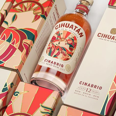 Rum Packaging Design, Wine Brand Design, Rum Branding, Alcoholic Drinks Bottles, Botanical Packaging, Alcohol Branding, Alcohol Packaging Design, Aged Rum, Drinks Packaging Design