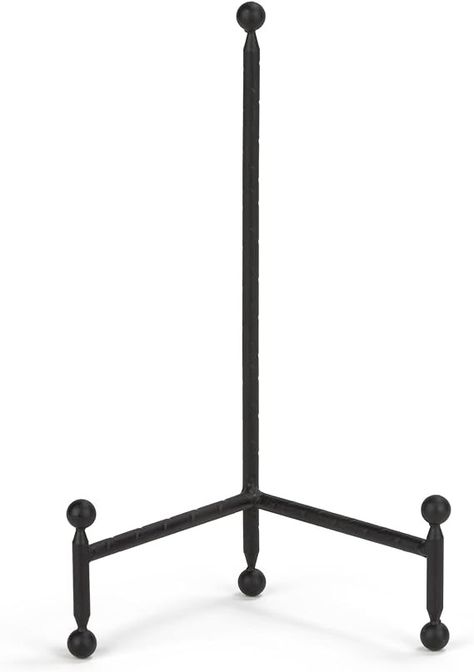 Amazon.com: Tripar Modern Tripod Easel Display, Black Finish (5.25-Inch Depth, 1 Foot Height) - Lightweight & Durable Design - Perfect for Displaying Decorative Pictures, Artwork, Plates, Tiles, & More Tripod, Sewing, Black, Design