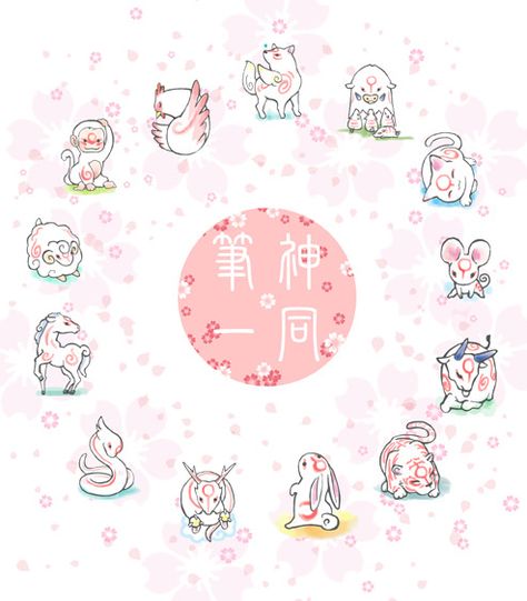 The Chinese Zodiac — neko-ichigokurosaki: Kami’s Zodiac <3 Sanrio Background, Kawai Wallpapers, Star Twins, Wish Me Mell, Sanrio Collection, Japanese Myth, Kiki Lala, My Melody Wallpaper, Stars Wallpaper