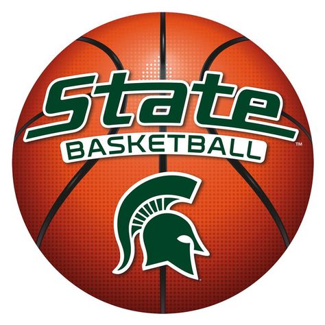 Msu Sparty, Msu Basketball, Basketball Bracket, Michigan State Basketball, Msu Spartans, Fantasy Basketball, Basketball Schedule, Basketball T Shirt Designs, Physical Training