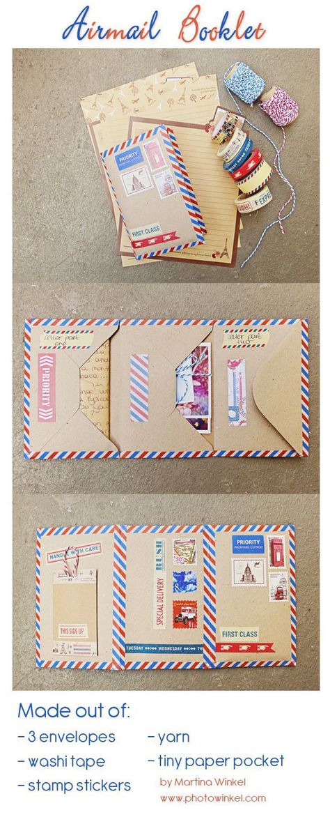 Snail Mail Inspiration, Snail Mail Art, Snail Mail Pen Pals, Letter Ideas, Mail Ideas, Fun Mail, Pocket Letter, Pen Pal Letters, Diy Envelope