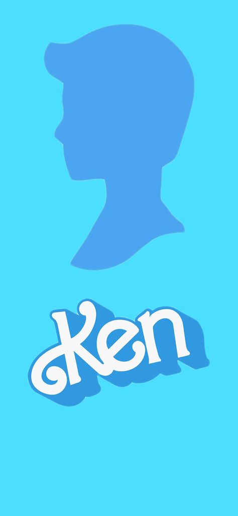 Barbie And Ken Wallpaper, Ken Background, Ken Silhouette, Blue Barbie Aesthetic, Barbie Blue Aesthetic, Barbie Ken Aesthetic, Barbie Icons Aesthetic, Ken Svg Free, Ken Background Barbie