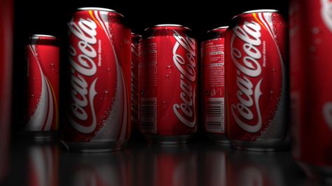 Coca-Cola Wallpaper by racerxonclar on DeviantArt Coca Cola Background, Cola Wallpaper, Coca Cola Wallpaper, Coca Cola Zero, Cola Drinks, Cherry Coke Can, Coca Cola Bottles, Coca Cola Can, Fragrance Bottle