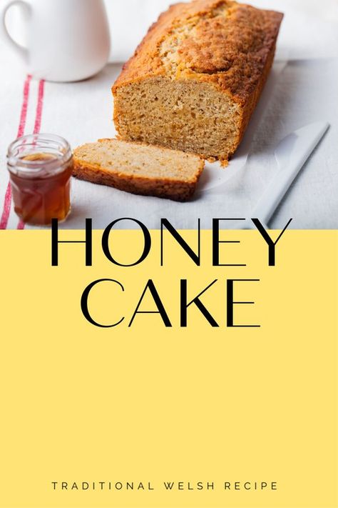 Imbolc Honey Cake, Ostara Honey Cake, Honey Cake Loaf, Easy Honey Cake, Honey Loaf Cake, Honey Baking Recipes, Honey Recipes Baking, Dutch Honey Cake, Venus Altar