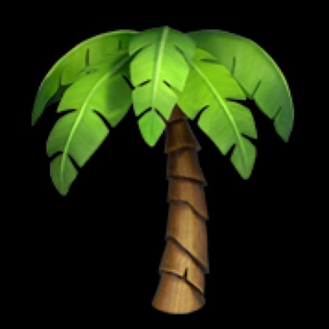 Palm Tree Emoji, Tree Emoji, Palm Tree, Palm Trees, Plant Leaves, Plants, Pins