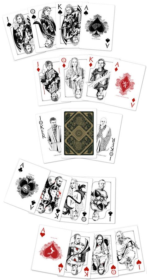 Game Of Thrones Cards, Game Of Thrones Instagram, Geek Christmas, Cards Poker, Game Of Thrones Tv, Custom Playing Cards, Playing Cards Art, Dragon Ball Wallpaper Iphone, Got Dragons