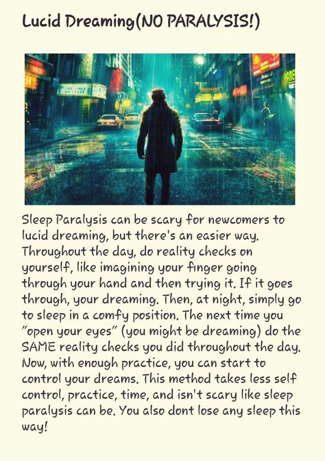 How to Lucid dream without Sleep Paralysis! Lucid Dreaming Tips, Control Your Dreams, Lucid Dream, Dream Symbols, Dream Meanings, Astral Projection, Lucid Dreaming, Happy Mom, Reality Check