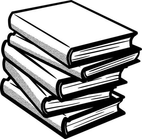 Over 800 Free Books Vectors - Pixabay Shape Project, Book Transparent, Black And White Books, Book Clip Art, Book Outline, Pile Of Books, White Books, Book Wallpaper, Diy Classroom