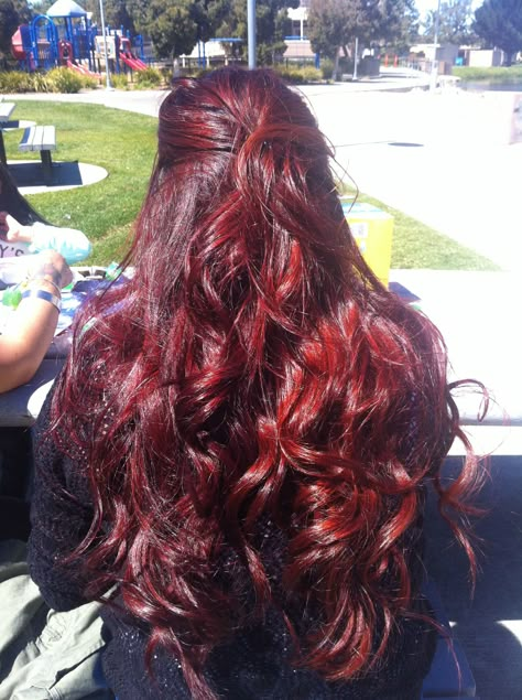 Red Curled Hair, Red Hair On Curly Hair, Red Hair Curly, Big Red Hair, Cordelia Carstairs, Red Hair Girl, Red Curls, Wine Red Hair, Wine Hair