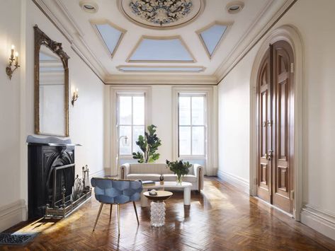 Brooklyn Brownstone, Brooklyn Heights, Childhood Home, Interior Renovation, Arched Windows, A Kitchen, Brooklyn, Bathrooms