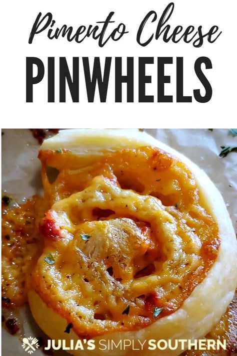 Baked Pimento Cheese, Pimento Cheese Pinwheels, Pimento Cheese Appetizer, Tailgating Ideas, Homemade Pimento Cheese, Cheese Pinwheels, Pinwheel Appetizers, Pimento Cheese Recipes, Pinwheel Recipes