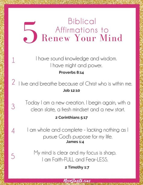 Bible Affirmations, Biblical Affirmations, Haut Routine, Renew Your Mind, Quotes From The Bible, Gratitude Challenge, Scripture Writing, Christian Affirmations, Motivational Quotes For Students