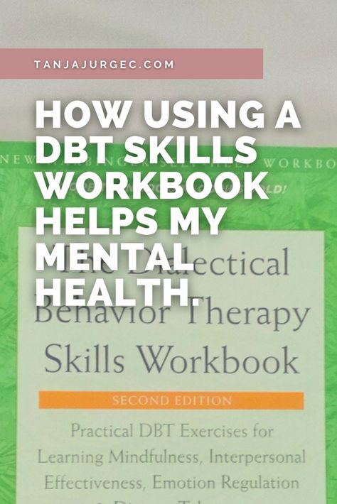 Besides having a regular meditation practice, I also dedicate a significant time to using various workbooks, such as the one I wrote about last year – here it is. Since then I invested in many others that I will review in the next few weeks, but I am starting with The Dialectical Behaviour Therapy Skills Workbook: Practical DBT Exercises for Learning Mindfulness, Interpersonal Effectiveness, Emotion Regulation & Distress Tolerance. #thedialecticalbehaviourtherapy #dbtskills #dbt #mentalhealth Dbt Exercises, Behaviour Therapy, Therapy Skills, Interpersonal Effectiveness, Emotion Regulation, Distress Tolerance, Dbt Skills, Dialectical Behavior Therapy, Borderline Personality