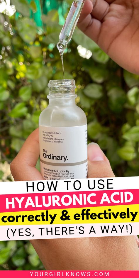 You cannot live in this age without hearing about hyaluronic acid and all it does for your skin. But are you using it, right? I hope so! If you have doubts, read this guide on how to use hyaluronic acid, what hyaluronic acid benefits it has, how to use The ordinary hyaluronic acid or for hair, and so much more. Get on! Hyloranic Acid Serum Benefits, Skin Serum Guide, How To Use Hyaluronic Acid, Hyaluronic Acid Benefits Skincare, Hyloranic Acid Serum, When To Use Hyaluronic Acid, Hyloranic Acid, Best Hyaluronic Acid Serum, Hyaluronic Acid Benefits