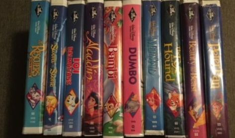 Are you the proud owner of some now-vintage Disney VHS tapes? Check your VCR or attic for these titles and you could be sitting on a pile of cash! Disney Dvds, Valuable Beanie Babies, Disney Vhs Tapes, Vcr Tapes, Vhs Movie, Sell Your Stuff, Video Tapes, Old Disney, Vhs Tapes