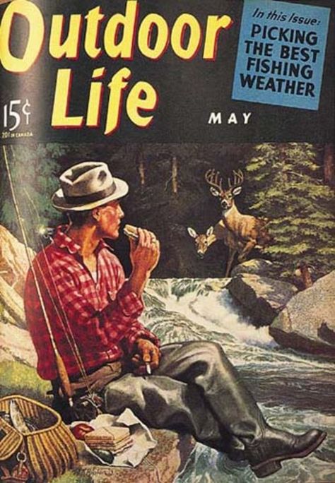 25 Classic Outdoor Life Covers | Outdoor Life Outdoor Life Magazine, Outdoor Magazine, Life Magazine Covers, Fly Fishing Art, Dell Comic, Oliver Reed, Adventure Magazine, Vintage Hunting, Hunting Art