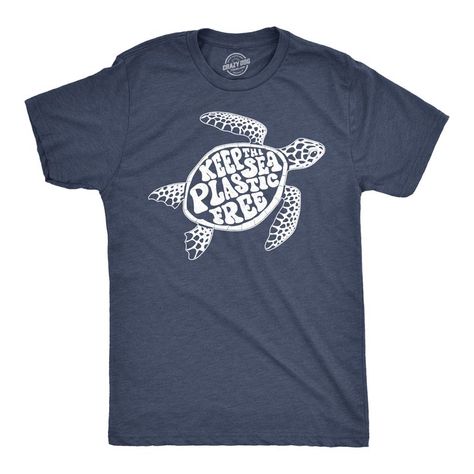 Recycle Responsibly People! Earth Day Shirts, Cute Sea Turtle, Funny Adult Shirts, Nerdy Shirts, Turtle Shirts, Funny Shirts For Men, Funny Dad Shirts, Sea Turtles, Crazy Dog