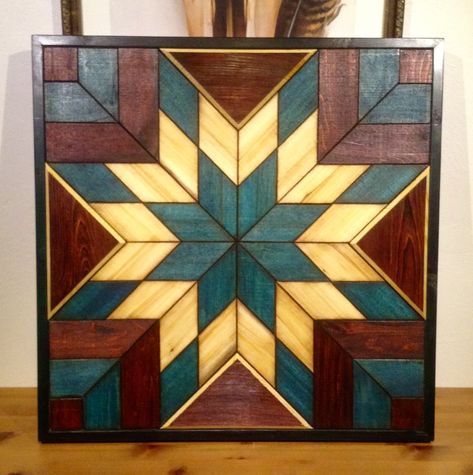 Wood Quilt Block, Ww Ideas, Wood Quilt, Barn Quilt Designs, Art Concepts, Wood Art Projects, Barn Art, Wood Pallet Signs, Barn Quilt Patterns