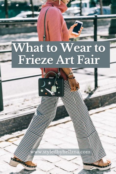 ✨ Ready to make a statement at the Frieze Art Fair? 🎨 Discover chic outfit inspiration that perfectly balances style and sophistication for your gallery visit! From bold prints to elegant accessories, this blog post has everything you need to elevate your art experience.  Click through for tips on how to stand out while staying comfortable! 🌟 #FriezeArtFair #GalleryStyle #OutfitInspo #FashionForArtLovers #Personalstylist #PersonalstylistLondon Art Fair Outfit, Fair Outfit, Frieze London, Frieze Art Fair, Fair Outfits, Art And Fashion, Art Experience, Stylish Outfit, Chic Outfit