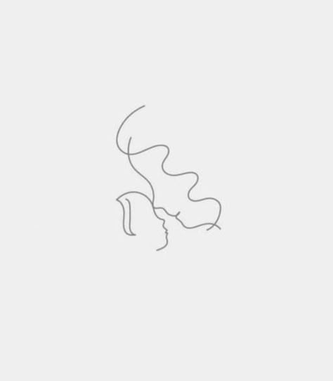 Motherhood Drawing Simple, Tattoo Ideas Son And Mother, Mother And Two Sons Tattoo, Tattoos Mother And Son, Child Profile Tattoo, Mata Tattoo, Granny Tattoo, Inner Child Tattoo, Mother And Child Tattoo