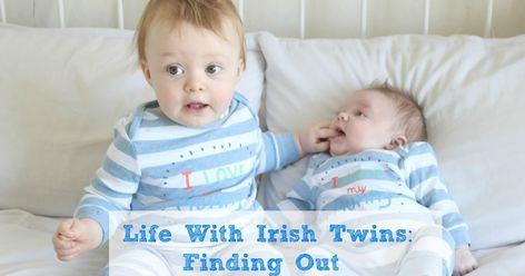 was physically and emotionally draining and something I never want to repeat. The guilt I felt every single day almost completely overwhelmed me...I'm used to mummy-guilt but this was on a whole new level. Twins Tattoo, Twin Baby Rooms, Twins Announcement, Irish Twins, Raising Twins, Multiples Baby, Planning Pregnancy, Twin Life, About Pregnancy