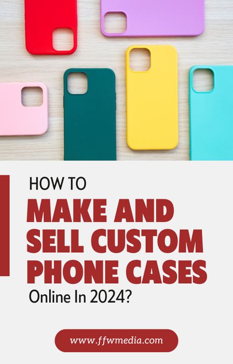 Learn how to design, create, and sell custom phone cases online in 2024 with this step-by-step guide. Discover the latest trends, tools, and platforms to launch your profitable phone case business. Start turning your creativity into income today! Phone Case Business, Ideas To Make Money, Innovative Ideas, Custom Phone Cases, Custom Phone, How To Design, Earn Money Online, Make And Sell, Step Guide