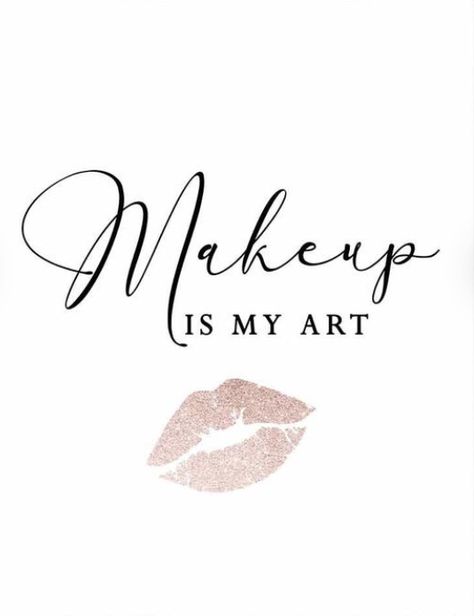 Rich Off Makeup Sign, Makeup Story Ideas Instagram, Makeup Products White Background, Makeup Artist Aesthetic Wallpaper, Makeup Aesthetic Products Wallpaper, Makeup Artist Quotes For Instagram, Makeup Artist Wallpaper, Makeup Affirmations, Makeup Artist Content Ideas