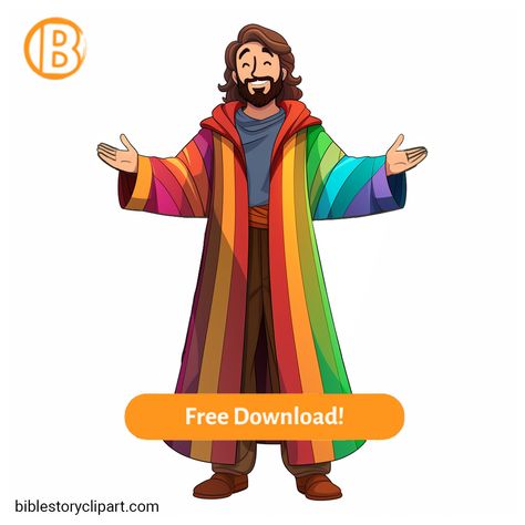 Joseph’s Coat of Many Colors Joseph Coat Of Many Colors Game, Joseph’s Coat Of Many Colors Game, Joseph And The Coat Of Many Colors, Joseph Coat Of Many Colors Craft, Joseph's Coat Of Many Colors Craft, Joseph Coat Of Many Colors, Colors In The Bible, Joseph Story, Bible Clipart