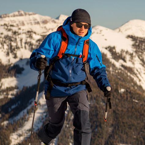 Strength training is an integral part of ski training, but it’s also important to address ski-specific movements and situations. Here are some exercises to help you get ready to go into the backcountry this winter. Ski Touring, Ski Snowboard, Mountaineering, Training Tips, Mountain Backpack, Ready To Go, Strength Training, Outdoor Gear, Skiing