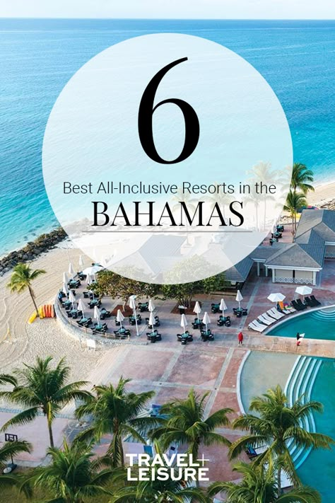 6 Best Bahama All-Inclusive Resorts #bahamas #all-inclusive #beach #travel | Travel + Leisure - The Very Best All-inclusive Resorts in the Bahamas Bahamas Honeymoon, Bahamas Resorts, Best Island Vacation, Best All Inclusive Resorts, Bahamas Travel, Bahamas Vacation, Honey Moon, All Inclusive Vacations, Caribbean Vacations