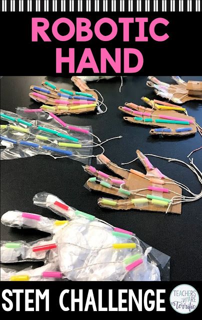 Robotic Hand, Elementary Stem Activities, Summer Stem, Stem Projects For Kids, Stem Engineering, Stem Classes, Stem Elementary, Stem Lab, Preschool Stem