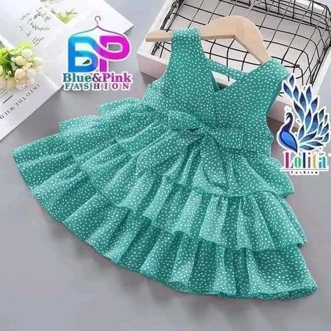 Baby Girls Frock Design, Baby Girl Frock Designs, Crochet Baby Girls, Crochet Baby Frock, Cotton Frocks For Kids, Girls Frocks, Frocks For Kids, Kids Party Wear Dresses