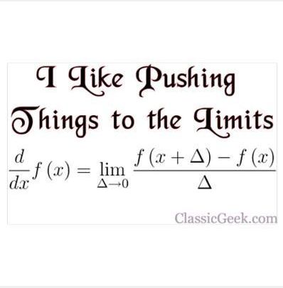 This is a calculus pun. You're argument is invalid. Calculus Humor, Funny Math Quotes, Math Cartoons, Math Posters, Nerdy Humor, Ap Calculus, Math Puns, Math Quotes, Nerd Jokes