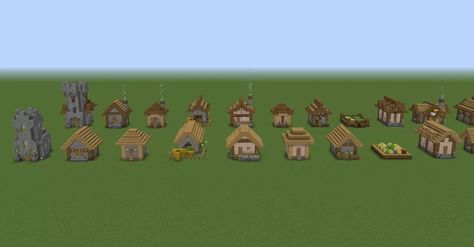 Every Village houses Redesigned Minecraft Map Minecraft Village Layout Plans, Village Homes Minecraft, Village Upgrade Minecraft, Minecraft Village Upgrade, Minecraft Village Blueprints, Minecraft Custom Village, Well Fountain, Pixel Painter, Village Map