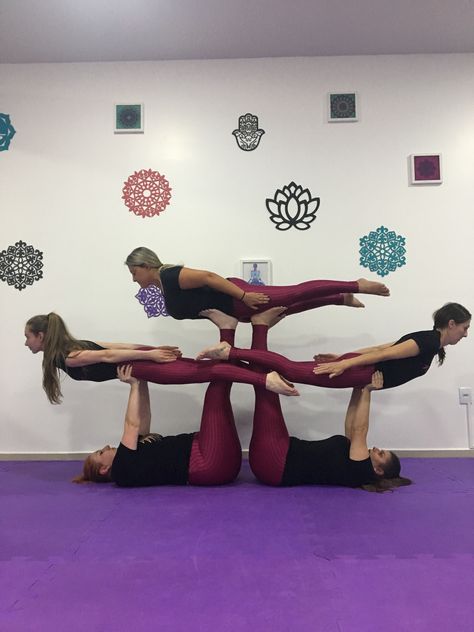 6 People Yoga Poses, Five People Yoga Poses, 5 People Yoga Poses, 6 Person Yoga Poses, Yoga Poses For 5 People, Five Person Yoga Poses, 5 Person Yoga Poses, 4 People Stunts, 3 People Yoga Poses