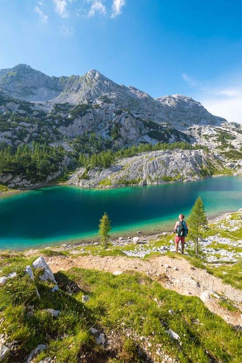 Slovenia travel. Triglav National Park is a true gem located in Slovenia; if you’re looking for inspiration and Triglav National Park photos, you’re in the perfect place.This place is only a 1 hour drive away from the capital, Ljubljana. Because of its proximity to Lake Bled, one of Slovenia’s iconic location, Triglav National Park is an area often overlooked. #nature #hiking #slovenia #traveldestination #europetravel #photographyinspiration Triglav National Park, Slovenia Travel, Nature Hiking, National Park Photos, Lake Bled, Park Photos, The Capital, Slovenia, National Park